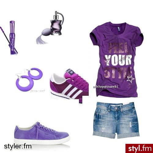 drygi zestaw. fioltowoo i codzinnie - Styler