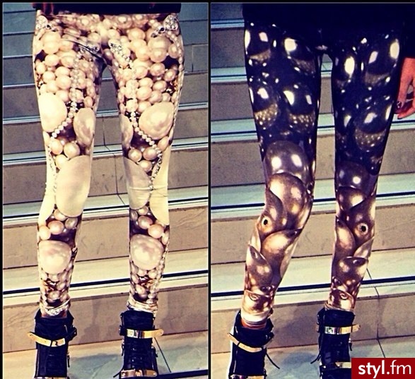 Leginsy Spodnie Moda