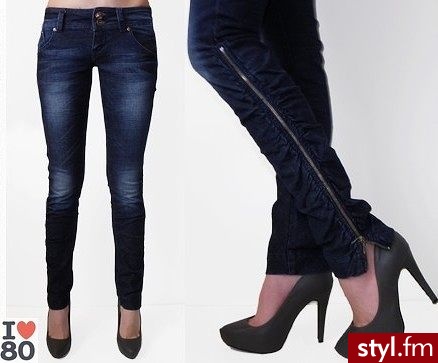 Jeansy Spodnie Moda