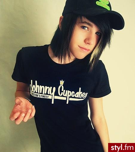 EMO Alternatywne Średnie Fryzury