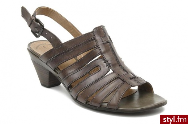 Jana SANDAŁY ALUMINE BY JANA (Brązowy) - Sandały Buty Moda