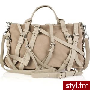 Alexander Wang Ingrid multi-strap suede bag - Polyvore. Pobrano ze strony: http://www.polyvore.com/cgi/thing?id=28869958 - Pozostałe Torebki Moda