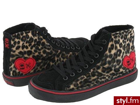 draven leopard hi top - Pozostałe Buty Moda