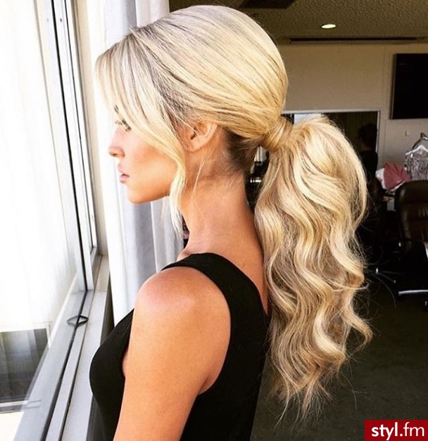 Blond Upięcie Kręcone Na co dzień Długie Fryzury