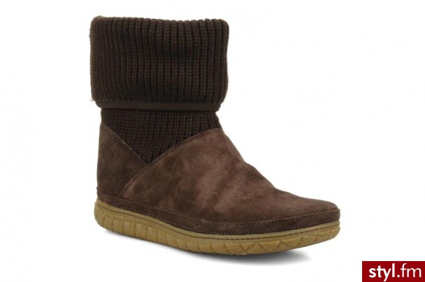 Clarks PÓŁBUTY I BOTKI MORAY SNOW BY CLARKS (Brązowy) - Botki Buty Moda
