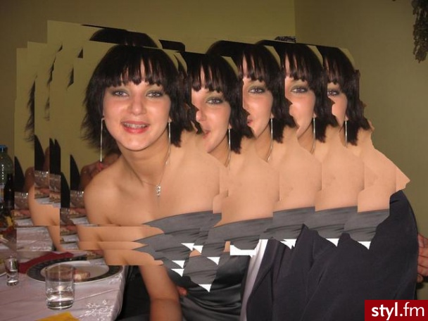 Średnie Fryzury