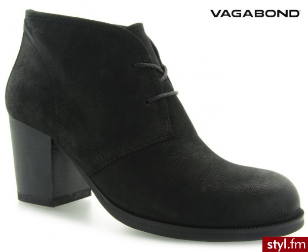Vagabond BOTKI DEE BLACK - Botki Buty Moda
