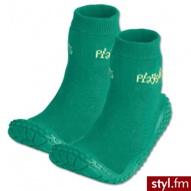 PLAYSHOES Skarpety do wody Aqua zielone zielony - Pozostałe Buty Moda