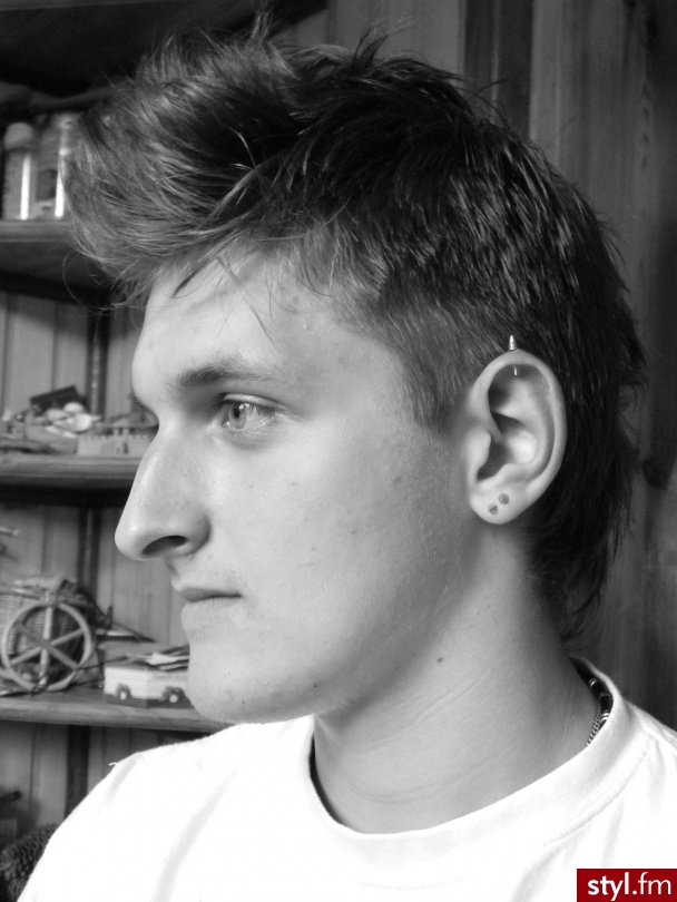 Punk Rock Alternatywne Średnie Fryzury