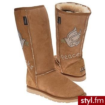Emu od znanej australijskiej firmy Koolaburra. - Pozostałe Buty Moda