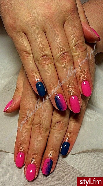 manicure hybrydowy - Migdałki Żelami Naturalne Paznokcie