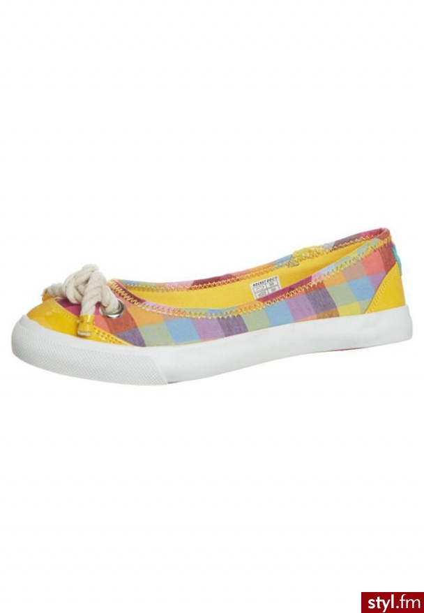 Rocket Dog TIKI COOKOUT PLAID Baleriny żółty - Balerinki Buty Moda