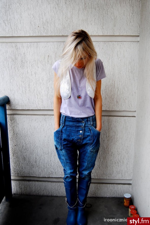 Jeansy Spodnie Moda