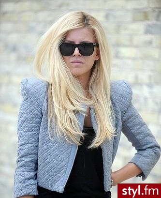 Blond Rozpuszczone Proste Na co dzień Długie Fryzury