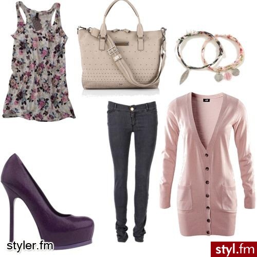 violet/pink/floral - Styler