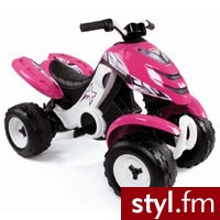 Smoby - X Power Quad Elektryczny Różowy 33049 - Bransoletki Biżuteria Moda