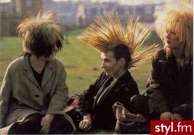 Punk Rock Alternatywne Średnie Fryzury