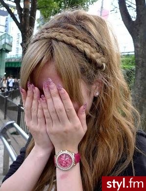 Blond Rozpuszczone Proste z grzywką Na co dzień Średnie Fryzury