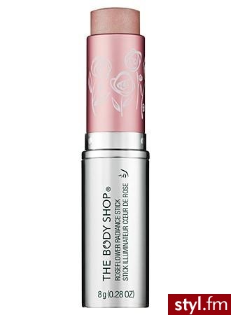 Rozświetlający róż do policzków w sztyfcie o zapachu róży - 22$ -thebodyshop - Gadżety Inne Moda