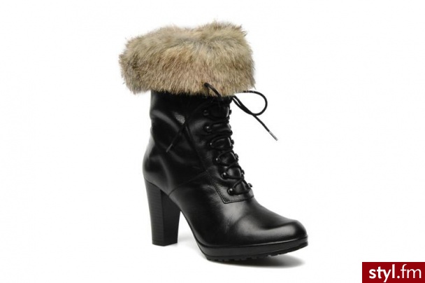 Elizabeth Stuart PÓŁBUTY I BOTKI ALTO 303 BY 67778Noir - Botki Buty Moda