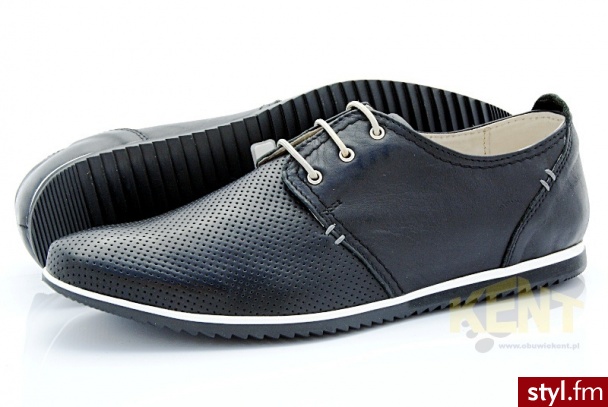 KENT buty 209D CZARNE Sportowe - Sportowe Buty Moda