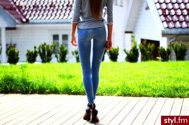 Jeansy Spodnie Moda