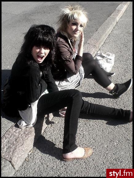 EMO Alternatywne Średnie Fryzury