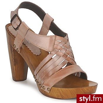 StylistClick Sandały DEBOA CAMEL - Sandały Buty Moda