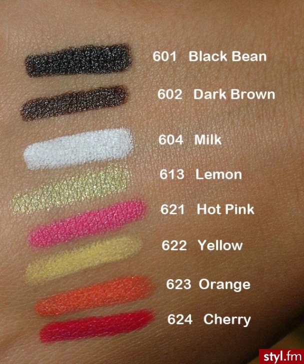 Nyx Jumbo Eyeshadow Pencils. Nyx Jumbo Eyeshadow Pencils - Makijaże