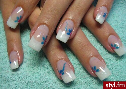 Autor: iga4 french + zdobienie. Autor: <b>iga4</b><br /> - Paznokcie