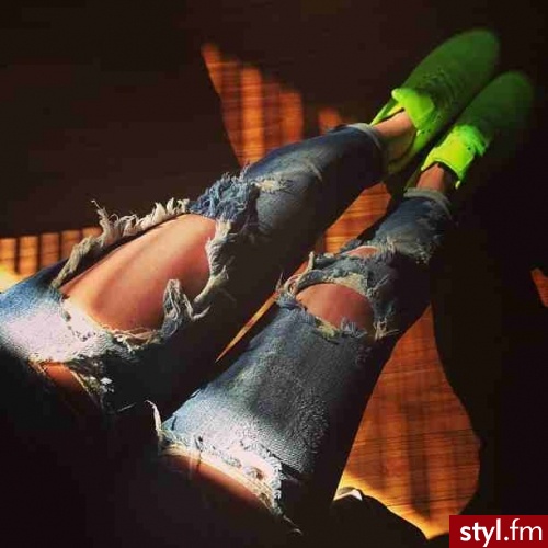 Jeansy Spodnie Moda
