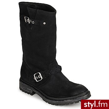 Catarina Martins BUTY DIXIE SHARK Black - Kozaki Buty Moda