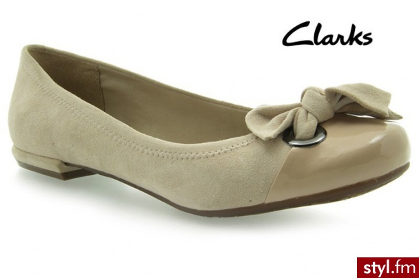 Clarks CADIZ TREASURE NUDE - Balerinki Buty Moda
