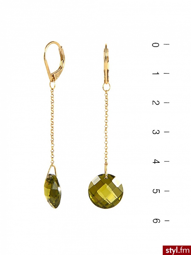 Colibra Kolczyki P11075 - Kolczyki Biżuteria Moda