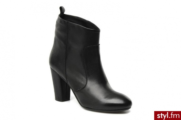 Dune PÓŁBUTY I BOTKI NALA BY (Czarny) - Botki Buty Moda