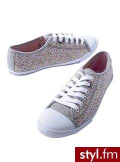 Canvas laced trainers - Grey - Promod. Pobrano ze strony: http://www.promod.co.uk/footwear/trainers/canvas-laced-trainers-grey-R1290018002.html?UO=ATD - Pozostałe Buty Moda