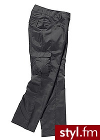 Bonprix Spodnie ciemnoszary 914894_1107 - Pozostałe Spodnie Moda