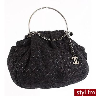 Auth Chanel Ltd. Ed. Black Xxl Knitting Bag | MALLERIES.com - Polyvore. Pobrano ze strony: http://www.polyvore.com/auth_chanel_ltd_ed_black/thing?id=20607640 - Pozostałe Torebki Moda
