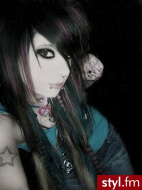 EMO Alternatywne Średnie Fryzury