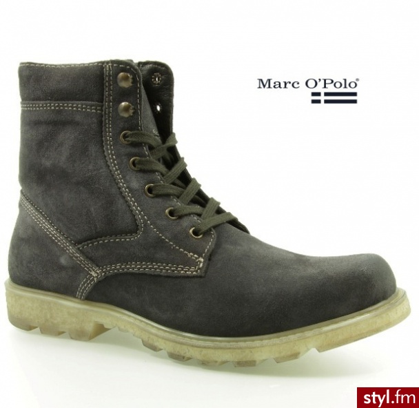 Marc O'Polo BOTKI BOOTIE LACE HIGH - Botki Buty Moda