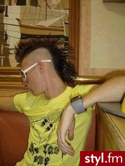 fryzury punk. fryzury punk - Internetowy Katalog Fryzur IKF.com.pl, propozycje fryzur na każdą okazję np. fryzury z długich włosów - Średnie Fryzury