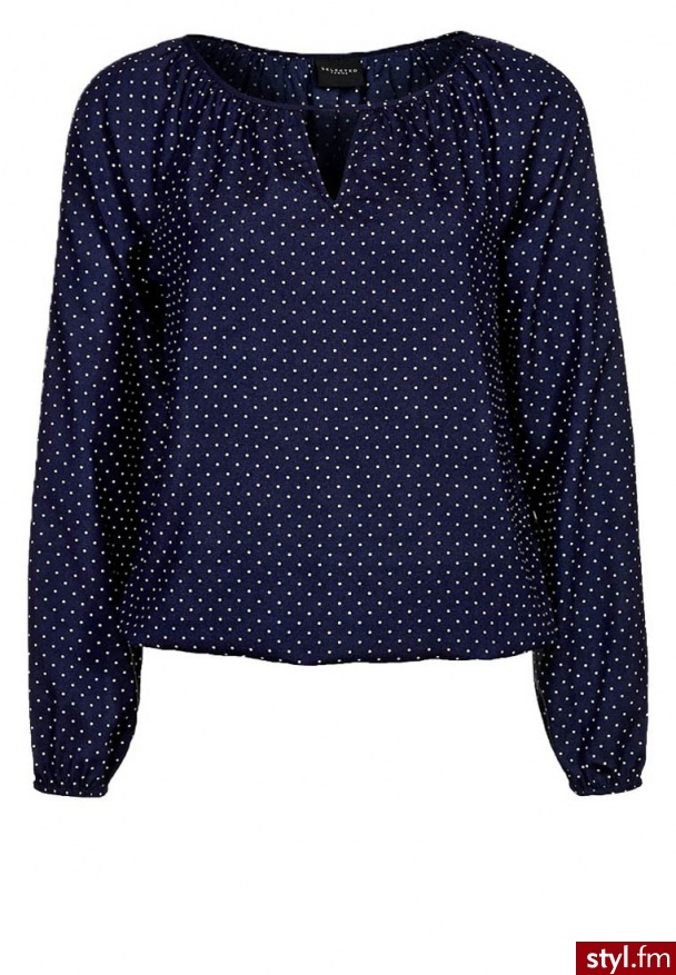 Selected Femme Lessi Tunika Niebieski - Tuniki Ciuchy Moda
