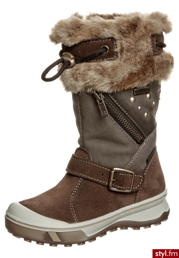 STUPS Śniegowce brązowy (MG33508/1) - Pozostałe Buty Moda