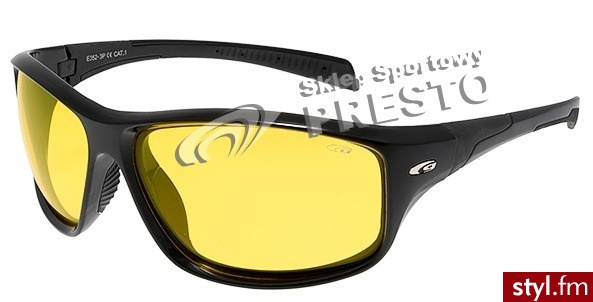 Goggle Okulary polaryzacyjne E352 black/yellow - Okulary Dodatki Moda