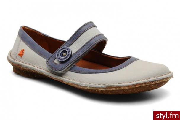 Balerinki G2 Toile W by Art - Balerinki Buty Moda