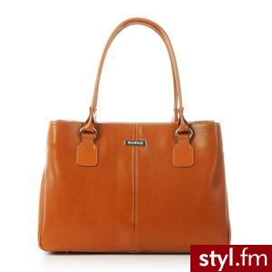 WOJEWODZIC TOREBKA SKÓRZANA WORK SMART MIODOWA (1109/PC18/PL18) - Torebki na co dzień Torebki Moda