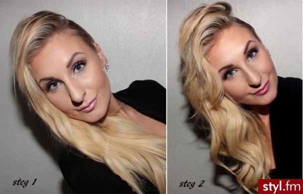 Blond Rozpuszczone Kręcone Na co dzień Długie Fryzury