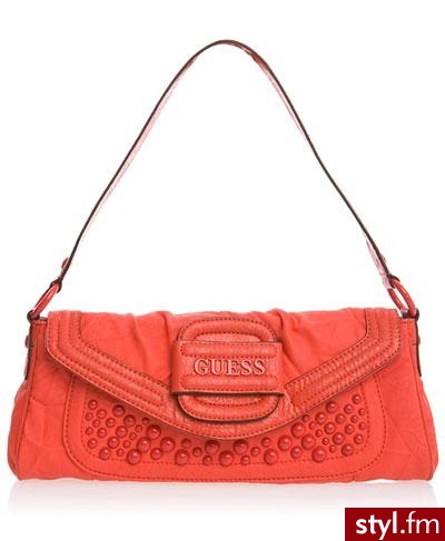Mała torbeczka w kolorze oranżu - Guess - 95$ - Pozostałe Torebki Moda