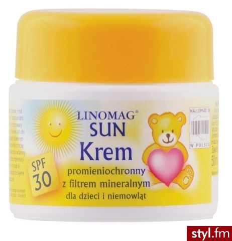 Linomag Sun krem z filtrem mineralnym SPF30 50 ml - Emu Buty Moda