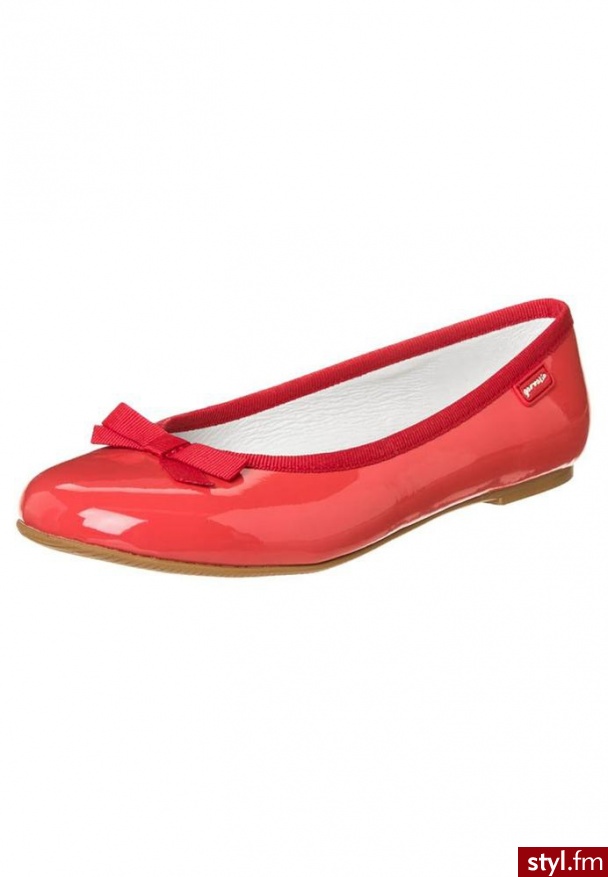 Garvalin LOLITA Baleriny czerwony - Balerinki Buty Moda